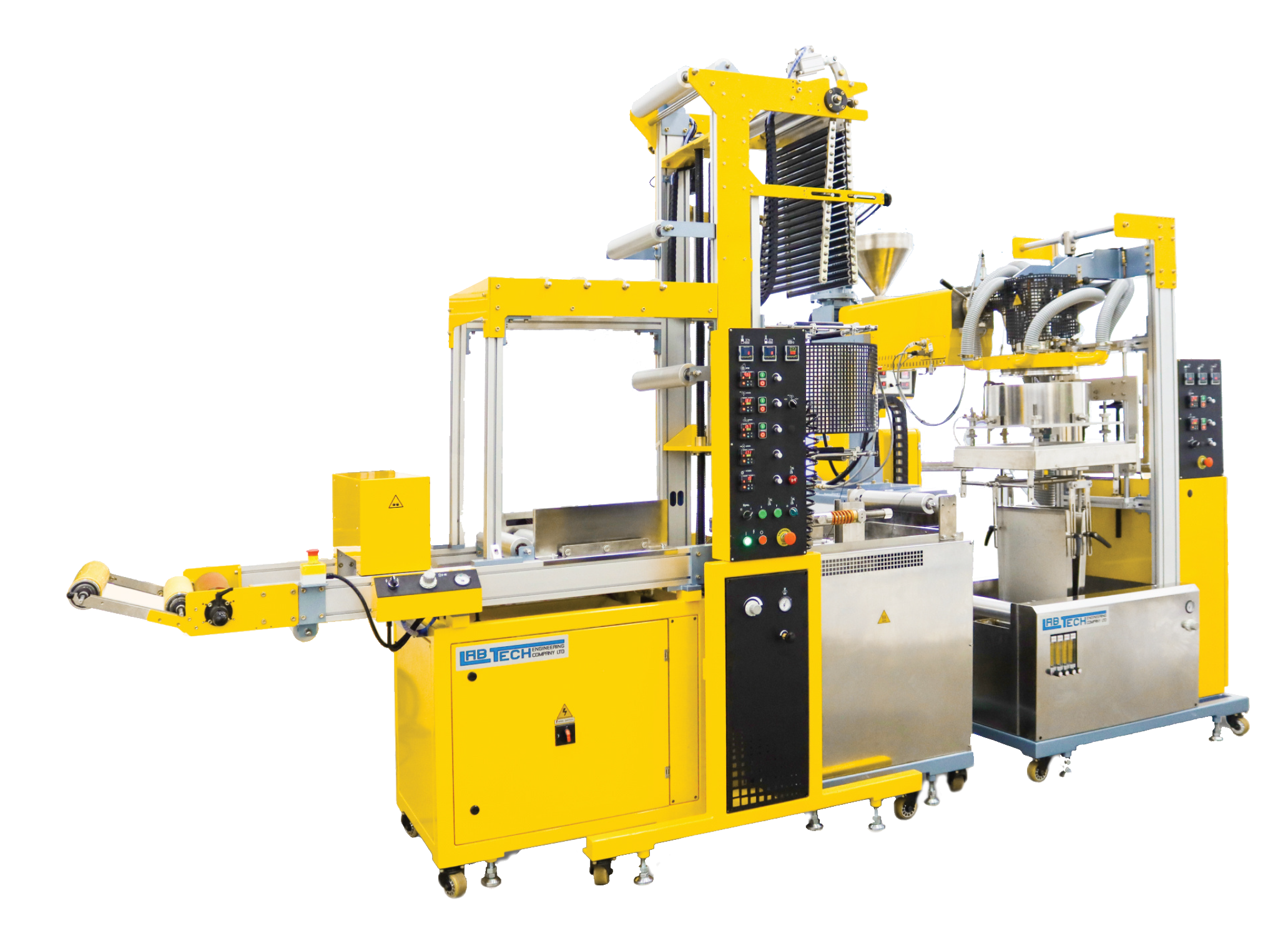 新製品】ダブルバブル フィルムブローライン - フィルム成形試験