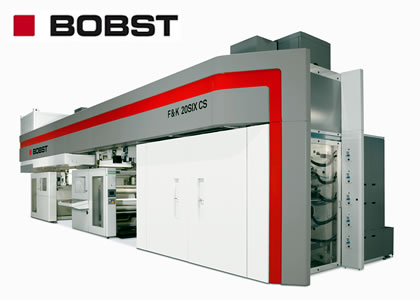 センタードラム式フレキソ印刷機(Bobst Bielefeld GmbH)