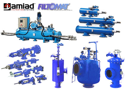 自動洗浄式ろ過装置(Amiad Water Systems)