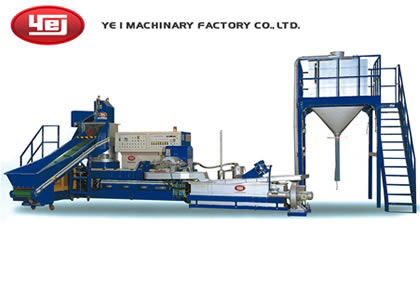 プラスチック用再生機(YE I MACHINERY FACTORY CO., LTD. (一億機器廠股份有限公司))