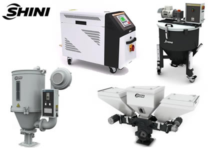 プラスチック成型周辺機器(Shini Plastics Technologies Inc.)