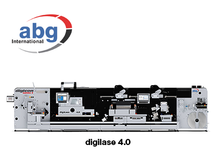 ラベル用レーザー加工機　Digilase 4.0（AB Graphic International)