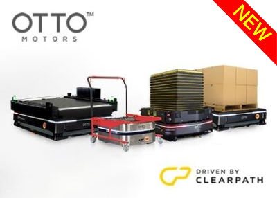 自律走行型搬送ロボット(Clearpath Robotics社 OTTO Motors)