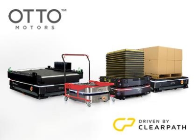 自律走行型搬送ロボット（Clearpath Robotics社 OTTO Motors）