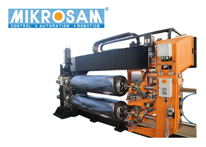 高圧・水素・ＬＰガス等タンク製造装置フィラメントワインディングマシン（Mikrosam A.D.）