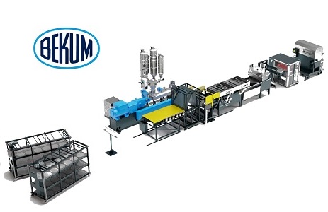 長繊維強化熱可塑性樹脂製造装置(Bekum Services GmbH)